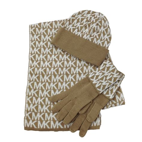 michael kors hat scarf gloves set|michael kors hats.